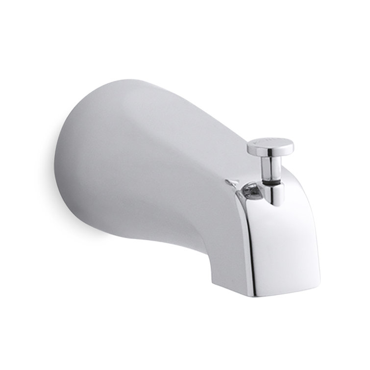 Kohler Wall Mounted Tub Spout with Diverter & Reviews | Wayfair